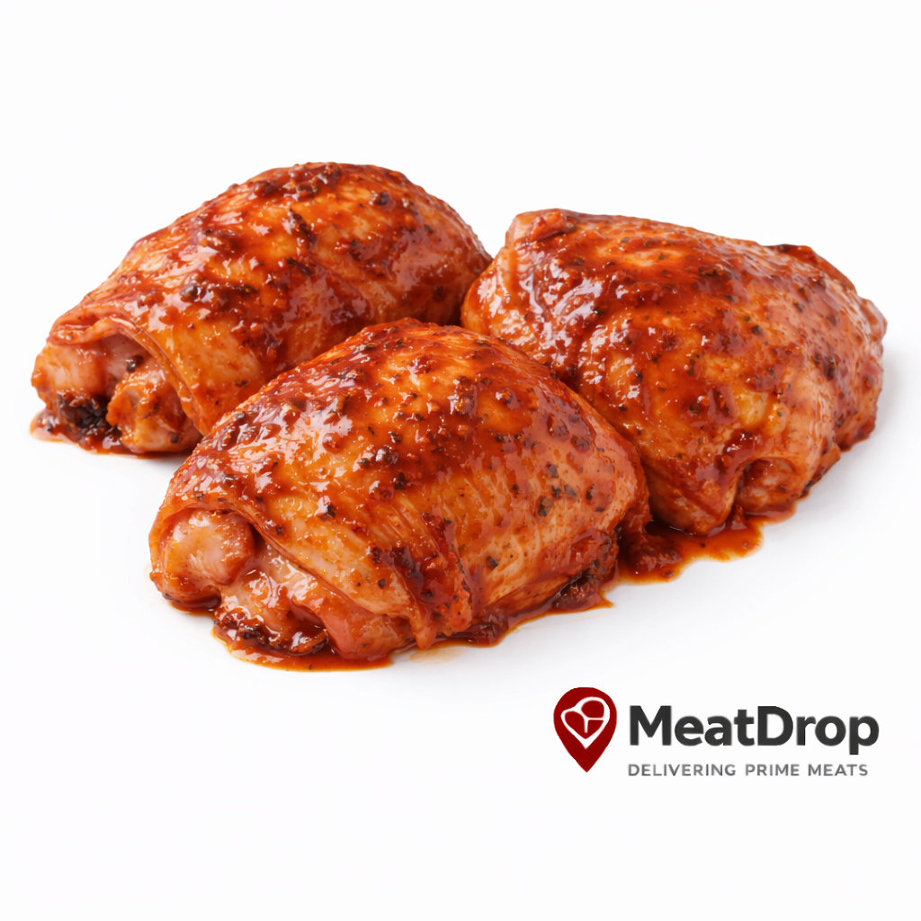 BBQ Marinated Chicken Thighs